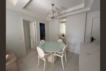 Sala de Jantar de apartamento à venda com 1 quarto, 50m² em Melville Empresarial Ii, Barueri