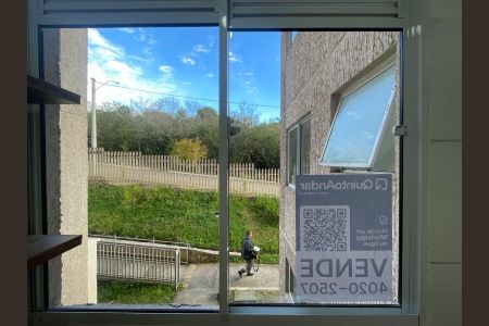 Placa instalada em 25/06/2026 com o código XETH-134 com vista para rua de apartamento à venda com 2 quartos, 42m² em Santo Afonso, Novo Hamburgo