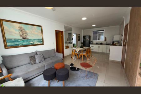 Sala de apartamento para alugar com 3 quartos, 140m² em Nova Granada, Belo Horizonte