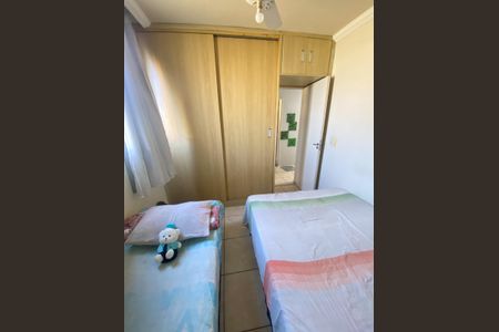 Quarto  de apartamento à venda com 2 quartos, 46m² em Cabral, Contagem