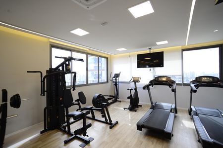 Studio para alugar com 24m², 1 quarto e sem vagaAcademia