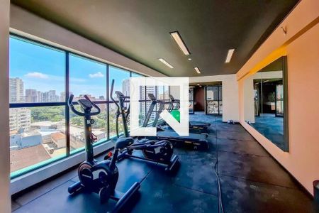 Studio para alugar com 24m², 1 quarto e sem vagaAcademia
