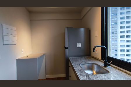 Studio para alugar com 24m², 1 quarto e sem vagaCozinha
