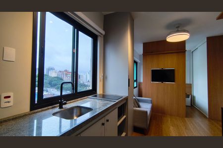 Studio para alugar com 24m², 1 quarto e sem vagaCozinha