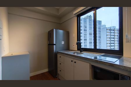 Studio para alugar com 24m², 1 quarto e sem vagaCozinha