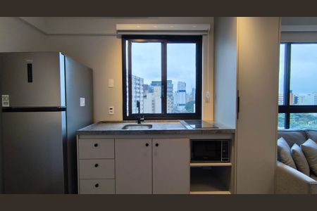 Studio para alugar com 24m², 1 quarto e sem vagaCozinha