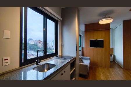 Studio para alugar com 24m², 1 quarto e sem vagaCozinha