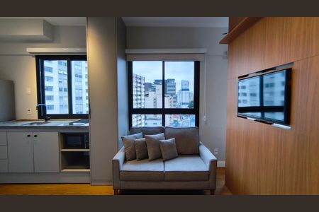 Studio para alugar com 24m², 1 quarto e sem vagaSala