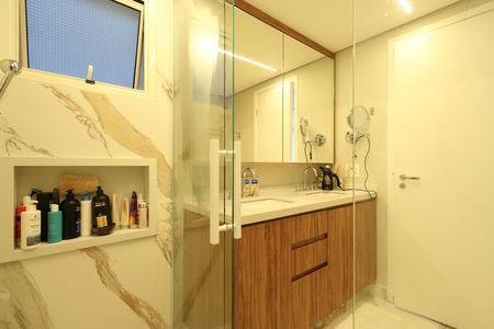 Apartamento à venda com 163m², 3 quartos e 3 vagasBanheiro da Suíte 2