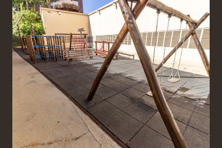 Área externa de apartamento para alugar com 3 quartos, 74m² em Canindé, São Paulo