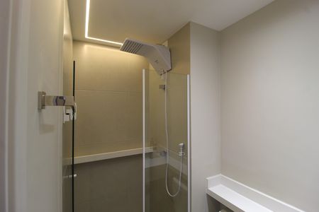 Studio para alugar com 30m², 1 quarto e sem vagaBanheiro da Suíte