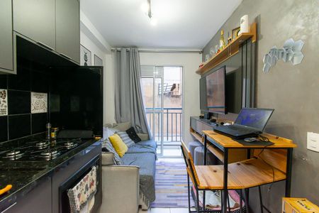 Sala de apartamento à venda com 1 quarto, 30m² em Vila Tolstoi, São Paulo