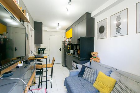 Sala de apartamento à venda com 1 quarto, 30m² em Vila Tolstoi, São Paulo