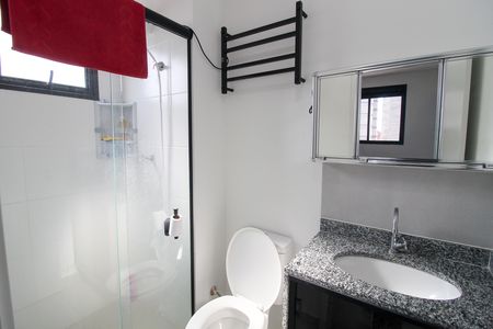 Apartamento à venda com 29m², 1 quarto e sem vaga Apartamento à venda com 29m², 1 quarto e sem vagaBanheiro do Quarto 1