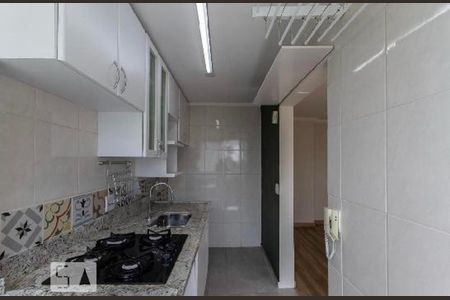 Cozinha de apartamento à venda com 2 quartos, 43m² em Jardim Leonor, São Paulo