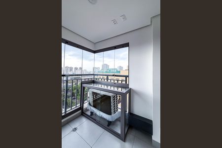 Varanda da Sala de apartamento para alugar com 2 quartos, 64m² em Quarta Parada, São Paulo
