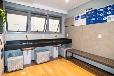Studio para alugar com 22m², 1 quarto e sem vaga Studio para alugar com 22m², 1 quarto e sem vagaLavanderia