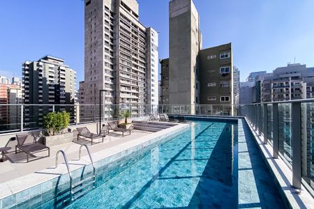 Studio para alugar com 22m², 1 quarto e sem vaga Studio para alugar com 22m², 1 quarto e sem vagaPiscina