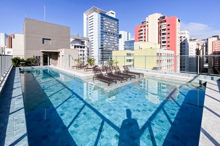 Studio para alugar com 22m², 1 quarto e sem vaga Studio para alugar com 22m², 1 quarto e sem vagaPiscina