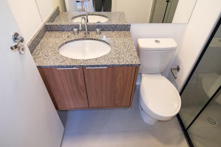 Studio para alugar com 22m², 1 quarto e sem vaga Studio para alugar com 22m², 1 quarto e sem vagaBanheiro