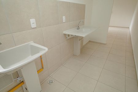 Cozinha de apartamento para alugar com 2 quartos, 43m² em Campo Grande, Rio de Janeiro