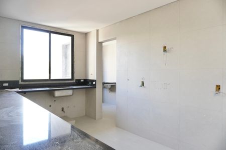 Cozinha de apartamento à venda com 4 quartos, 156m² em Santo Antônio, Belo Horizonte