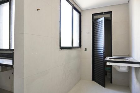 Área de Serviço de apartamento à venda com 4 quartos, 156m² em Santo Antônio, Belo Horizonte