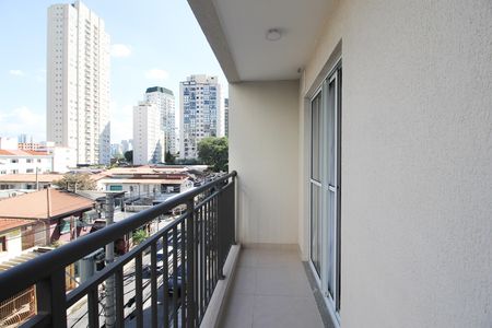 Varanda de kitnet/studio para alugar com 1 quarto, 30m² em Vila Olímpia, São Paulo