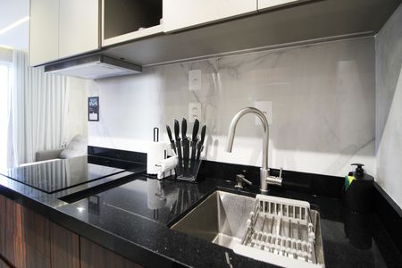 Cozinha de kitnet/studio para alugar com 1 quarto, 30m² em Vila Olímpia, São Paulo