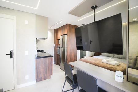 Studio para alugar com 30m², 1 quarto e sem vaga Studio para alugar com 30m², 1 quarto e sem vagaSuíte