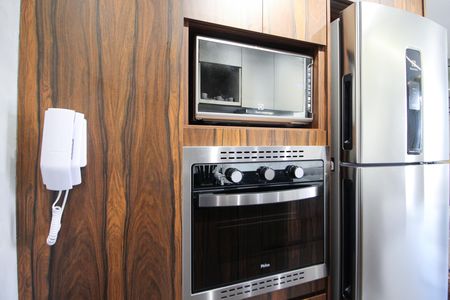 Cozinha de kitnet/studio para alugar com 1 quarto, 30m² em Vila Olímpia, São Paulo
