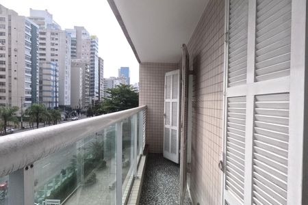 Varanda da Sala de apartamento para alugar com 2 quartos, 90m² em José Menino, Santos