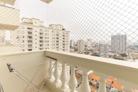 Varanda da Sala de apartamento à venda com 3 quartos, 95m² em Vila Gomes Cardim, São Paulo