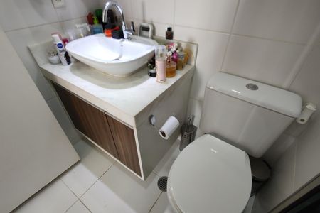 Banheiro da Suíte de apartamento à venda com 2 quartos, 61m² em Gardênia Azul, Rio de Janeiro