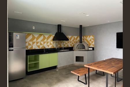 Studio à venda com 25m², 1 quarto e 1 vagaÁrea comum - Churrasqueira