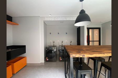 Studio à venda com 25m², 1 quarto e 1 vagaLavanderia