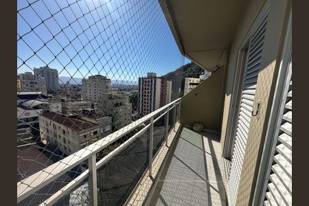 Sacada Quarto  de apartamento para alugar com 2 quartos, 95m² em Itararé, São Vicente