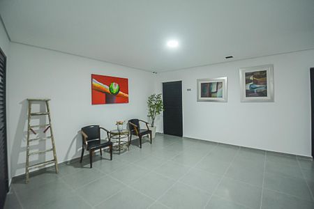 Studio para alugar com 32m², 1 quarto e sem vaga Studio para alugar com 32m², 1 quarto e sem vagaHall de entrada