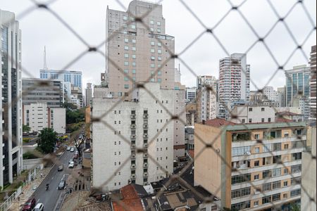 Vista do Quarto de apartamento à venda com 1 quarto, 48m² em Consolação, São Paulo