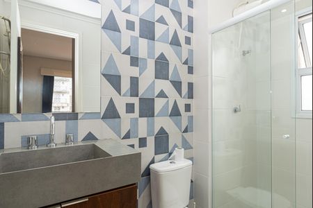 Apartamento para alugar com 28m², 1 quarto e sem vagaBanheiro da Suíte