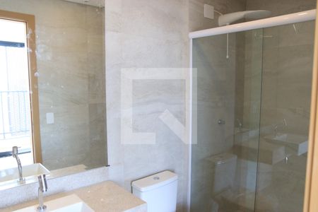 Banheiro de apartamento para alugar com 1 quarto, 55m² em Setor Marista, Goiânia
