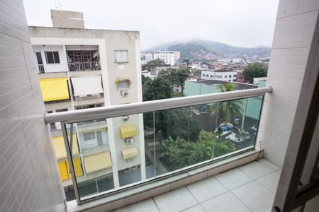 Varanda da Sala de apartamento à venda com 2 quartos, 120m² em Taquara, Rio de Janeiro