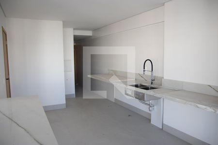 Cozinha e Área de Serviço de apartamento para alugar com 1 quarto, 70m² em Setor Marista, Goiânia