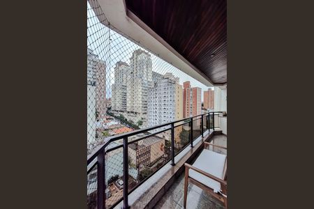 Varanda da Sala de apartamento à venda com 4 quartos, 270m² em Vila Mariana, São Paulo