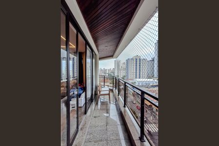 Varanda da Sala de apartamento à venda com 4 quartos, 270m² em Vila Mariana, São Paulo