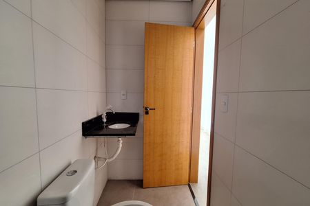 Banheiro da Suíte 2 de apartamento à venda com 2 quartos, 54m² em Vila Sao Pedro, Santo André