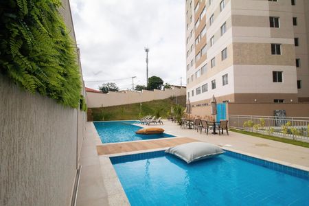 Área comum - Piscina de apartamento à venda com 2 quartos, 48m² em Palmeiras, Belo Horizonte