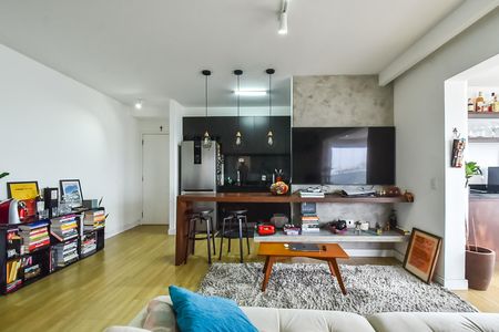 Sala de apartamento à venda com 1 quarto, 68m² em Jardim da Gloria, São Paulo