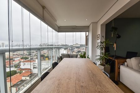 Varanda de apartamento à venda com 1 quarto, 68m² em Jardim da Gloria, São Paulo