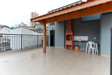 Área comum - Churrasqueira de apartamento para alugar com 1 quarto, 30m² em Santana, São Paulo
